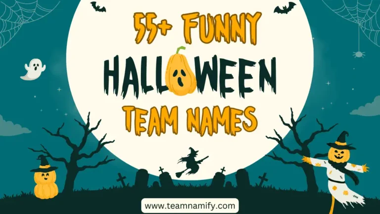 Funny Halloween Team Names