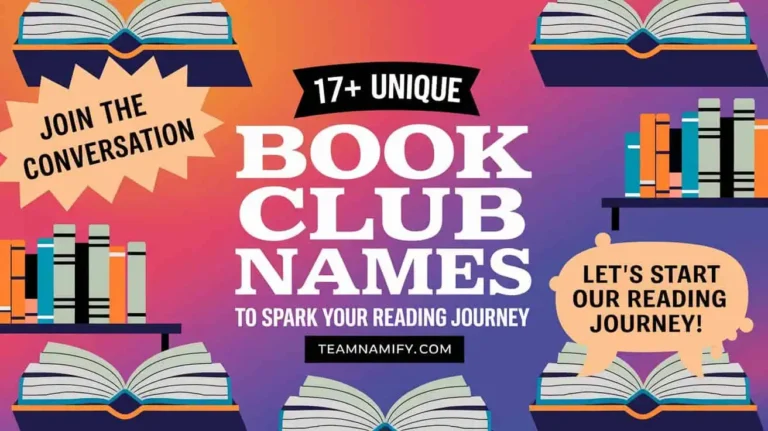 Book club Names