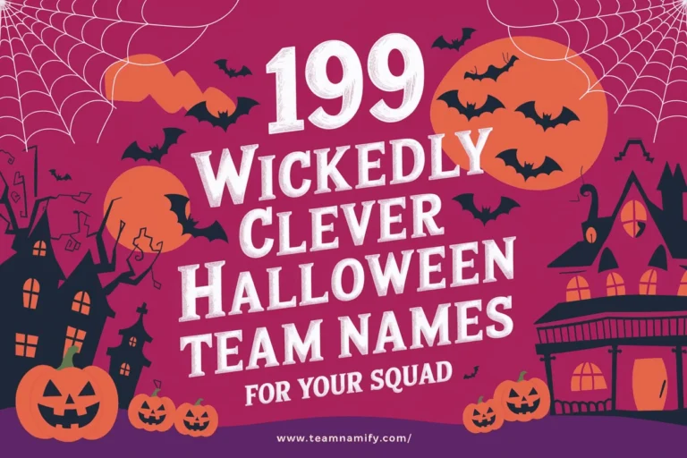 halloween team names