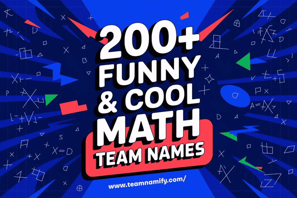 math team names