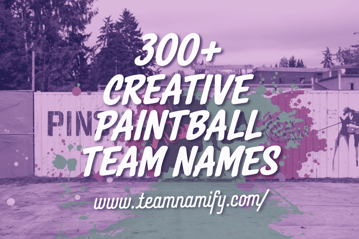 paintball team names