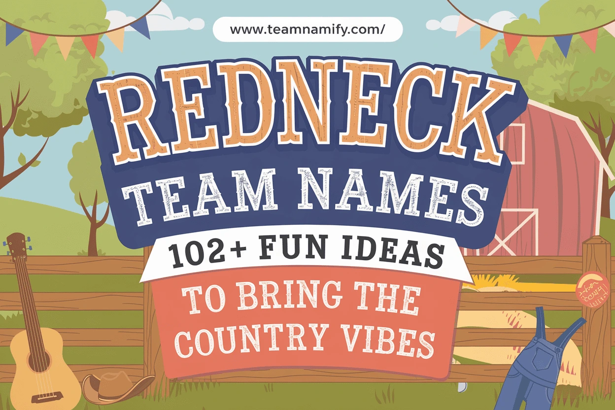 Redneck team names