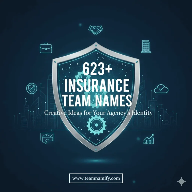 Insurance team names