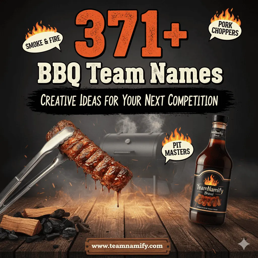 371+ BBQ Team Names: Creative Ideas for Your Next Competition 18 bbq team names