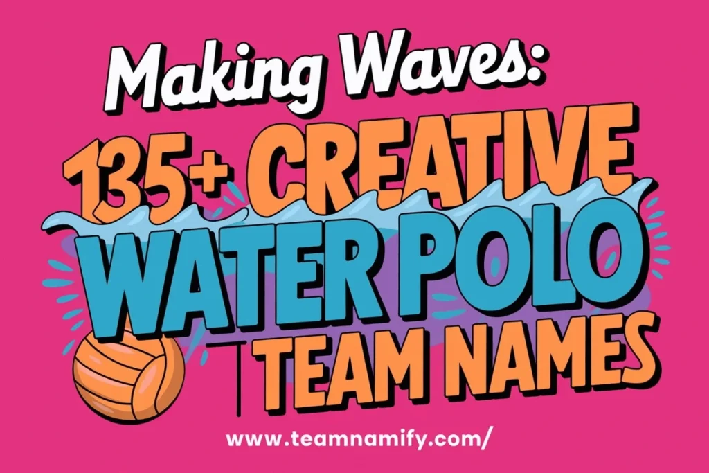 water polo team names