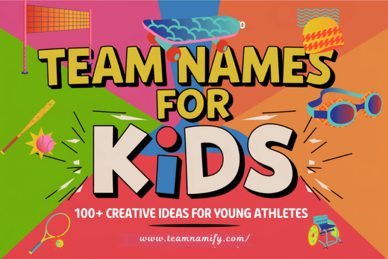 team names for kids