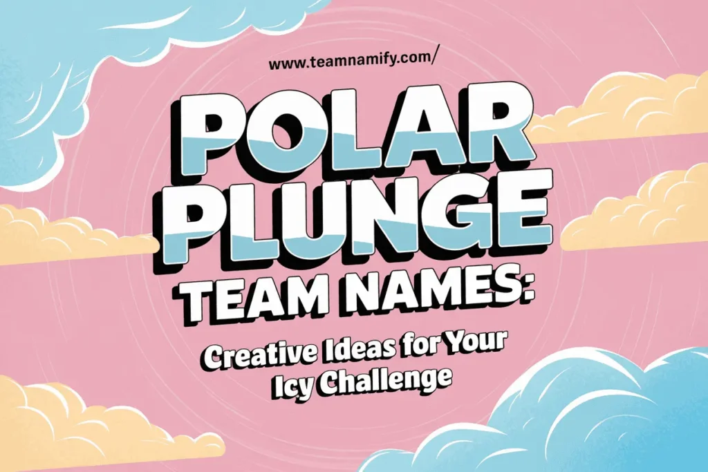 polar plunge team names