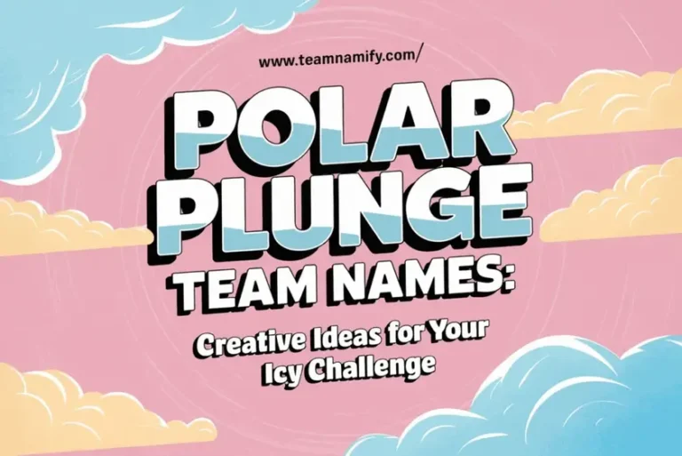 Polar Plunge Team Names: Creative Ideas for Your Icy Challenge