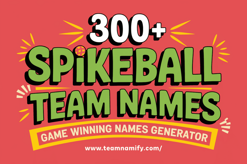 spikeball team names