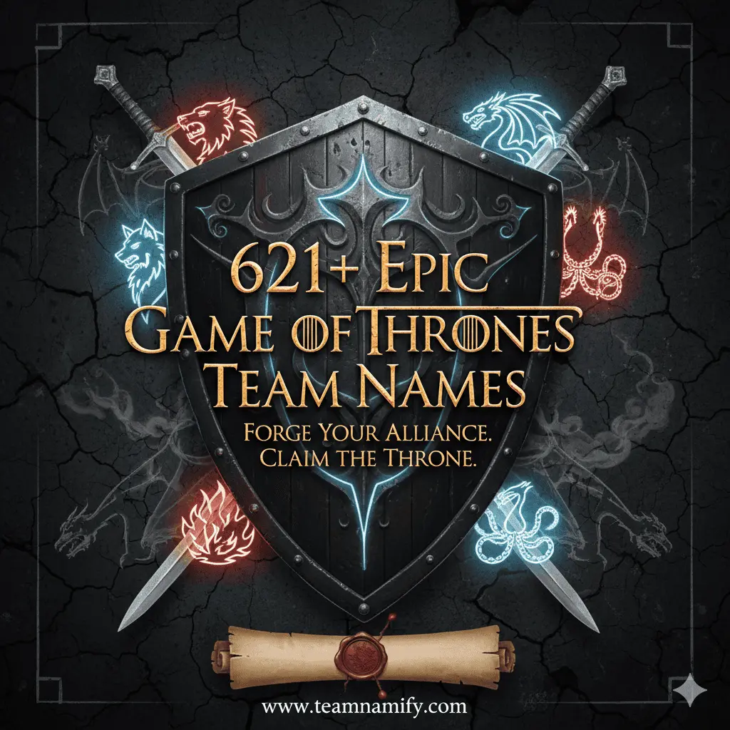 Game of thrones team names