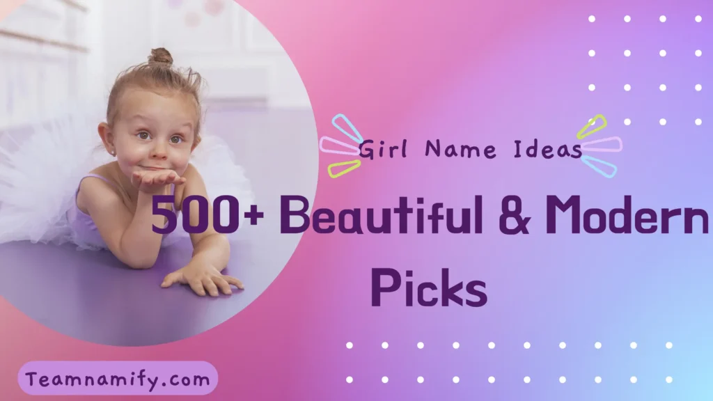 Girl name ideas