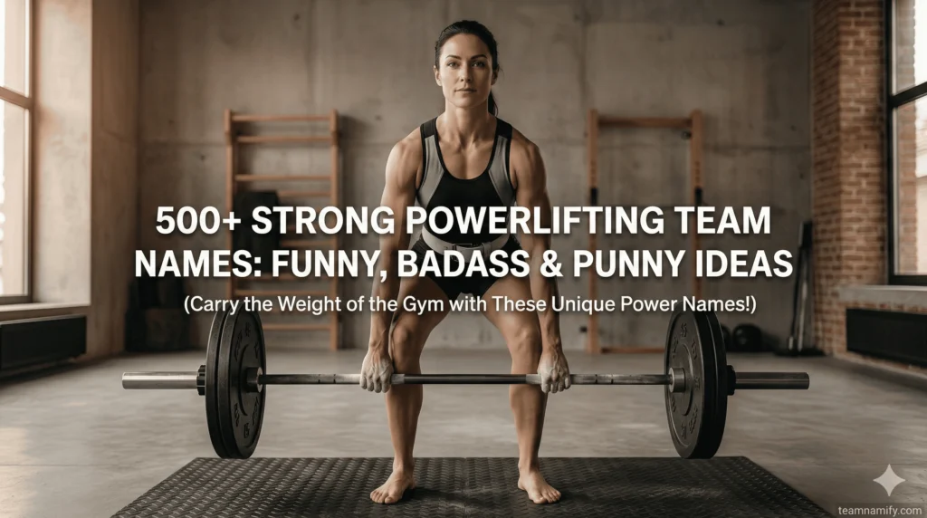 500+ Badass Powerlifting Team Names 14 powerlifting team names