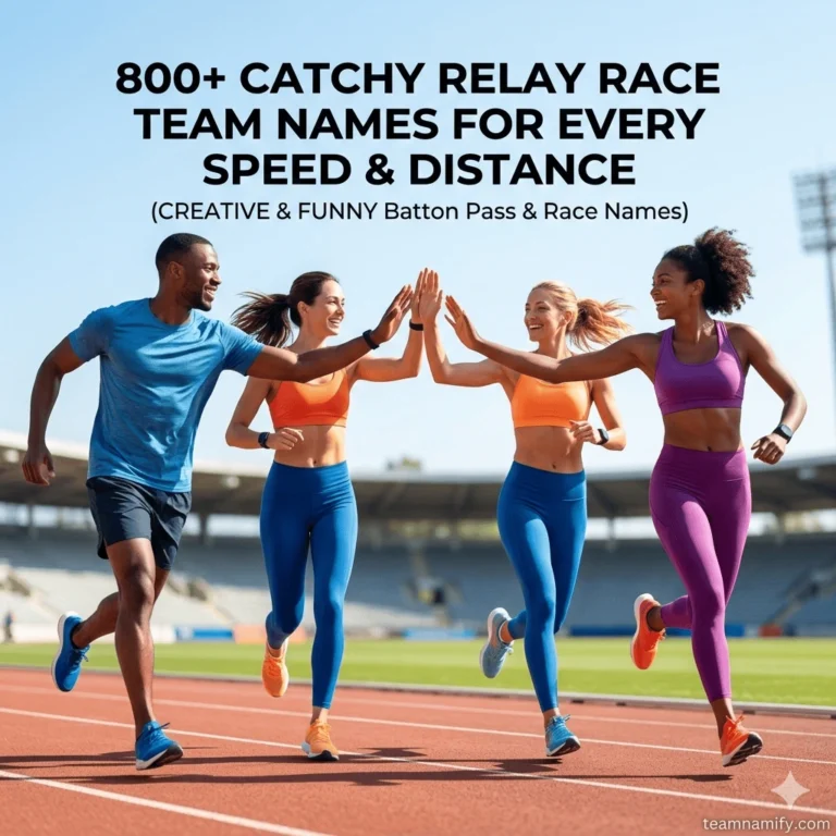 relay race team names